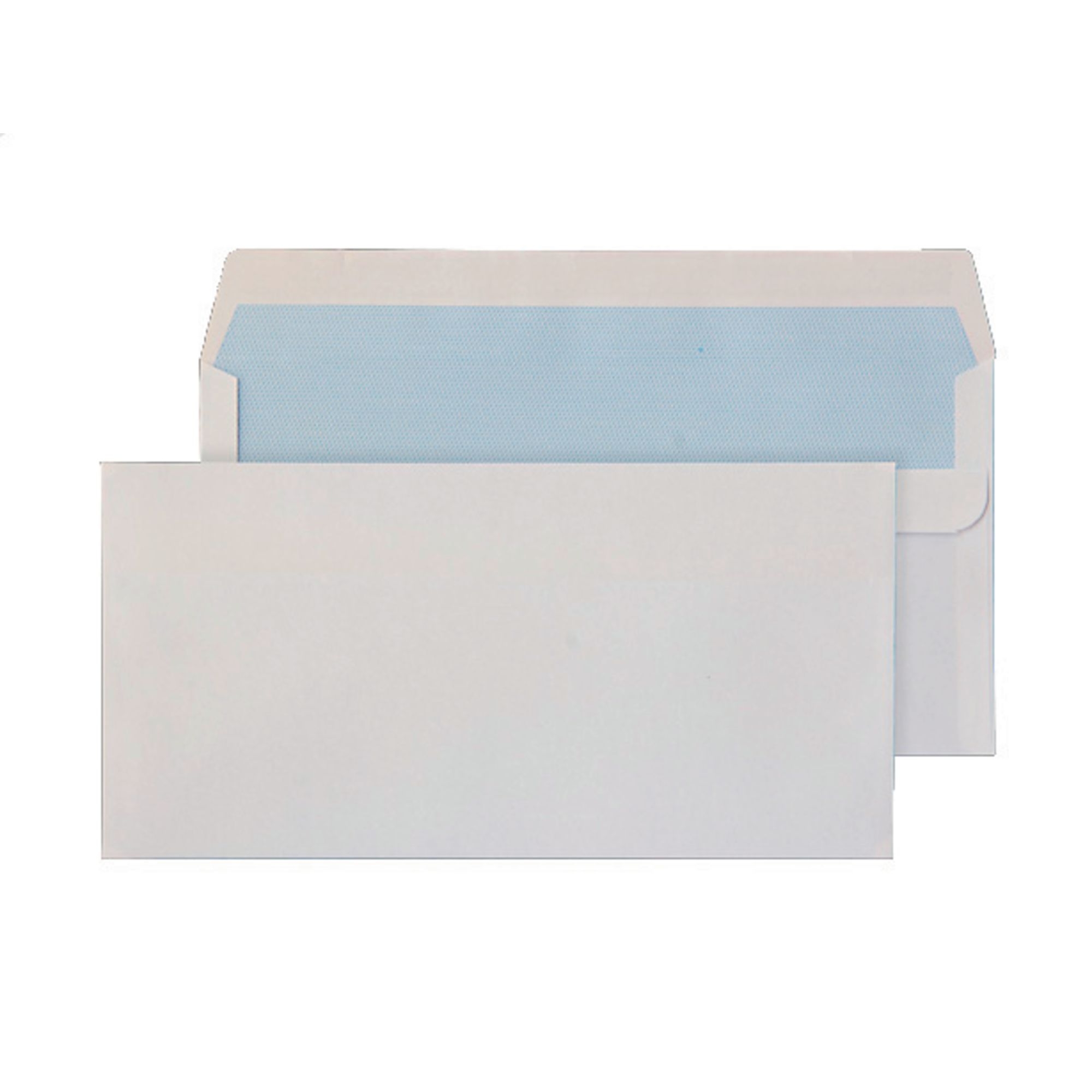 DL White Self Seal Wallet Envelopes - Pack of 50